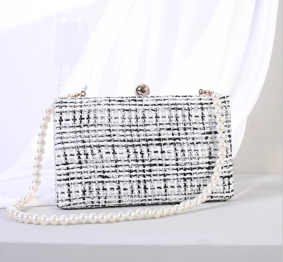 Formal Dinner Beaded Evening Bags Bridal Clutch Wedding Handbags