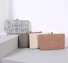 Formal Dinner Beaded Evening Bags Bridal Clutch Wedding Handbags