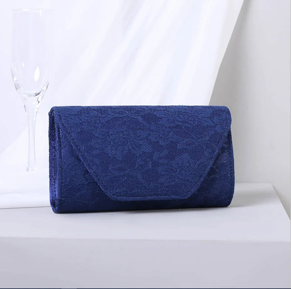 Lace Evening Clutch Bag Wedding Clutches Purse Crossbody Bags