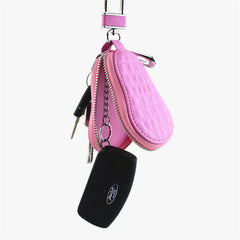 Crocodile Pattern Gourd Car Key Bag Mini Stick Diamond Key Bag Ladies Car Key Ba