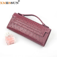 Ostrich Pattern Handbags Women Bags Purses Brands Tote Bag Evening Clutch Bag
