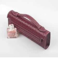 Ostrich Pattern Handbags Women Bags Purses Brands Tote Bag Evening Clutch Bag
