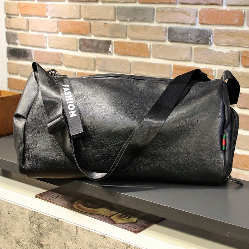 Xiao.p Men's Fitness Bag Dry Wet Separation Sports Bag with Shoe Warehouse
