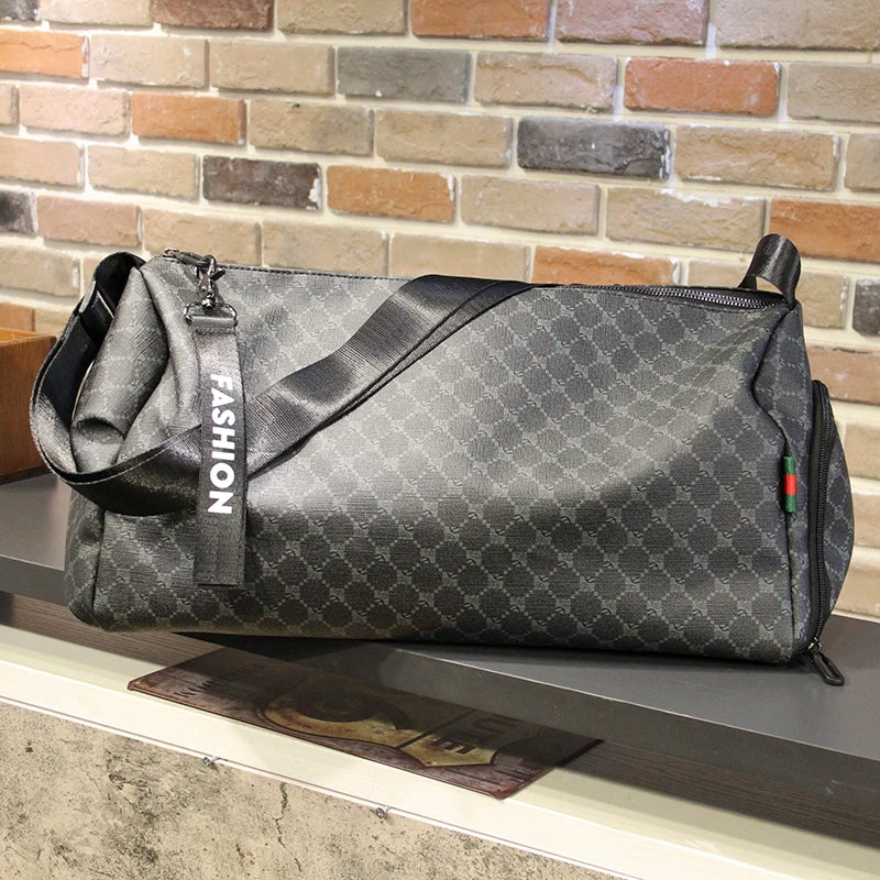Xiao.p Men's Fitness Bag Dry Wet Separation Sports Bag with Shoe Warehouse