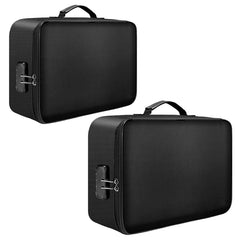 Y166 Document Organizer Bag 4-Layer Large Space Fireproof Zipper