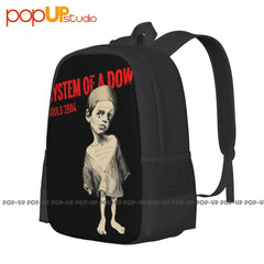 Y2K System Of A Down Souls 2004 Large Capacity Gym Tote Bag