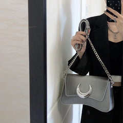 Y2K Messenger Bag Magic Moon Bags 5D Gradient Technology