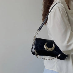 Y2K Messenger Bag Magic Moon Bags 5D Gradient Technology