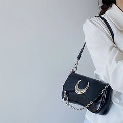 Y2K Messenger Bag Magic Moon Bags 5D Gradient Technology