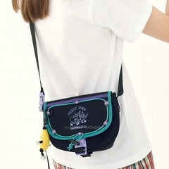 Y2k Girl Vintage Embroidery Shoulder Bags Women Harajuku Street Style