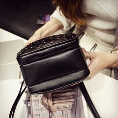 Women's Diamond Lattice Satchel Crossbody Bag
