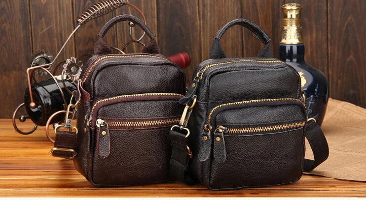 Vintage Messenger Bag Small Cross-Body Shoulder Bags Men
