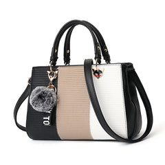 Women Handbag Shoulder Bag Girls Famous Leather Big Casual Tote High Hasp