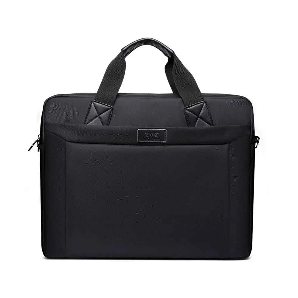 Men's 14 Inch Laptop Briefcase Oxford Crossbody Bag