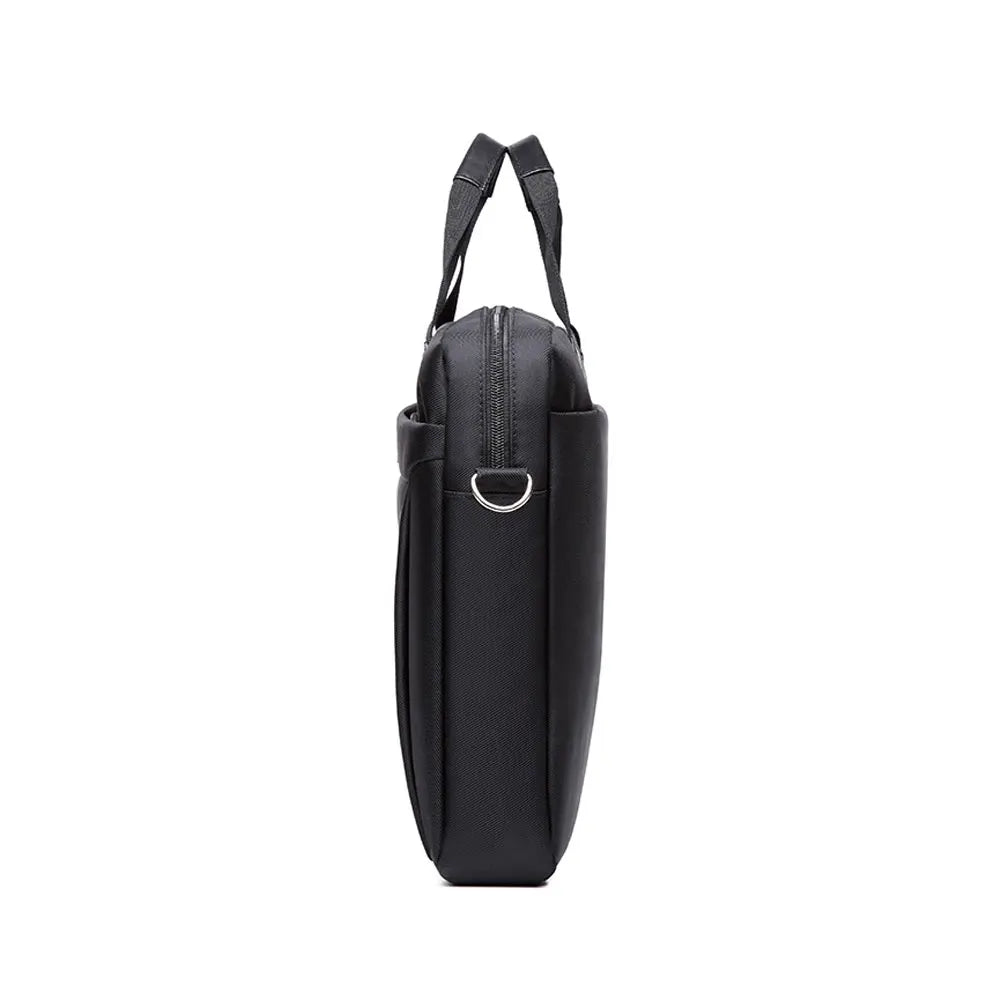 Men's 14 Inch Laptop Briefcase Oxford Crossbody Bag