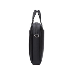 Men's 14 Inch Laptop Briefcase Oxford Crossbody Bag