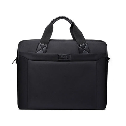 Men's 14 Inch Laptop Briefcase Oxford Crossbody Bag