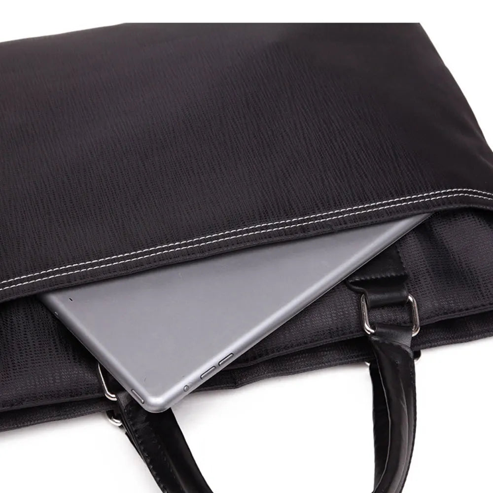 Men's 14 Inch Laptop Briefcase Office Organizer Bag