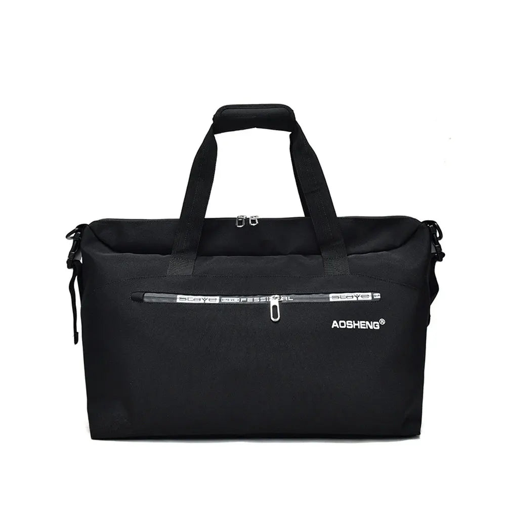 Men's Large Capacity Travel Bag Gym Fitness Yoga Crossbody Shoulder Bag