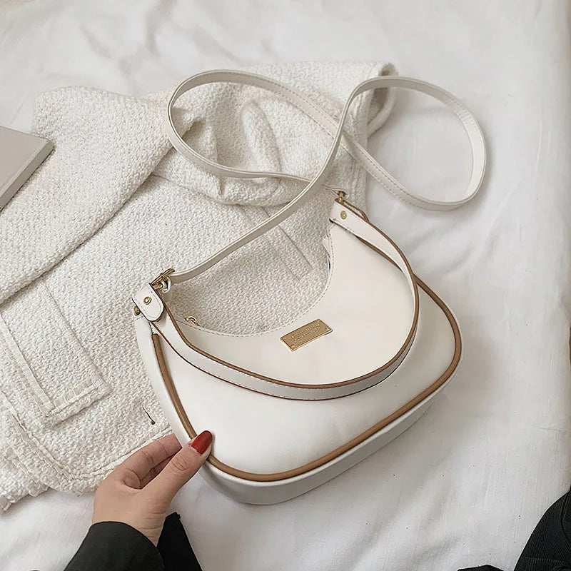 Women's Retro Underarm Hobo Handbag Casual Crossbody Bag