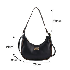 Women's Retro Underarm Hobo Handbag Casual Crossbody Bag