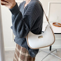Women's Retro Underarm Hobo Handbag Casual Crossbody Bag