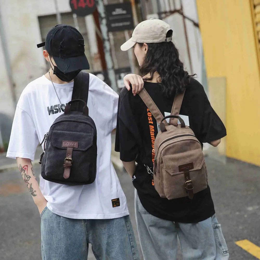 College School Bag Casual Shoulder Bags for Men Teenage Outdoor Travel