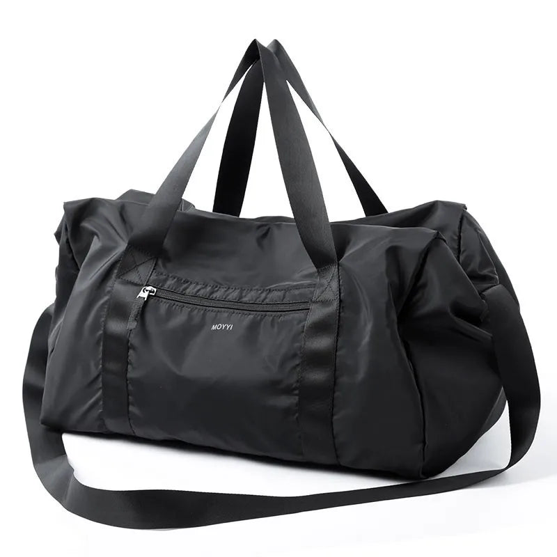 Foldable Women's Sports Travel Bag Waterproof Gym Fitness Shoulder Bag
