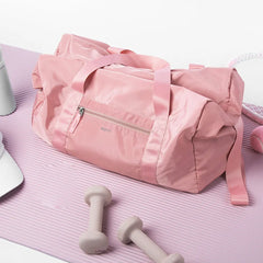 Foldable Women's Sports Travel Bag Waterproof Gym Fitness Shoulder Bag