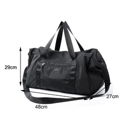 Foldable Women's Sports Travel Bag Waterproof Gym Fitness Shoulder Bag