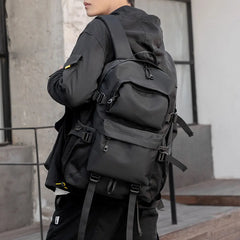 Large Capacity Men's Backpack Laptop School Bag Outdoor Travel Casual Multifunct