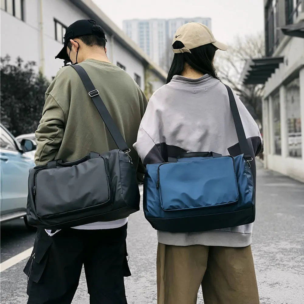 Men Women Travel Bags Large Capacity Sports Gym Fitness Waterproof Yoga Handbag