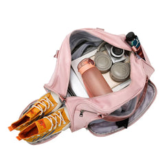 Waterproof Gym Yoga Bag High Capacity Travel Duffle Shoulder Bag
