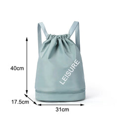 Women's Large Capacity Sports Travel Bag Gym Fitness Swimming Handbag Backpack
