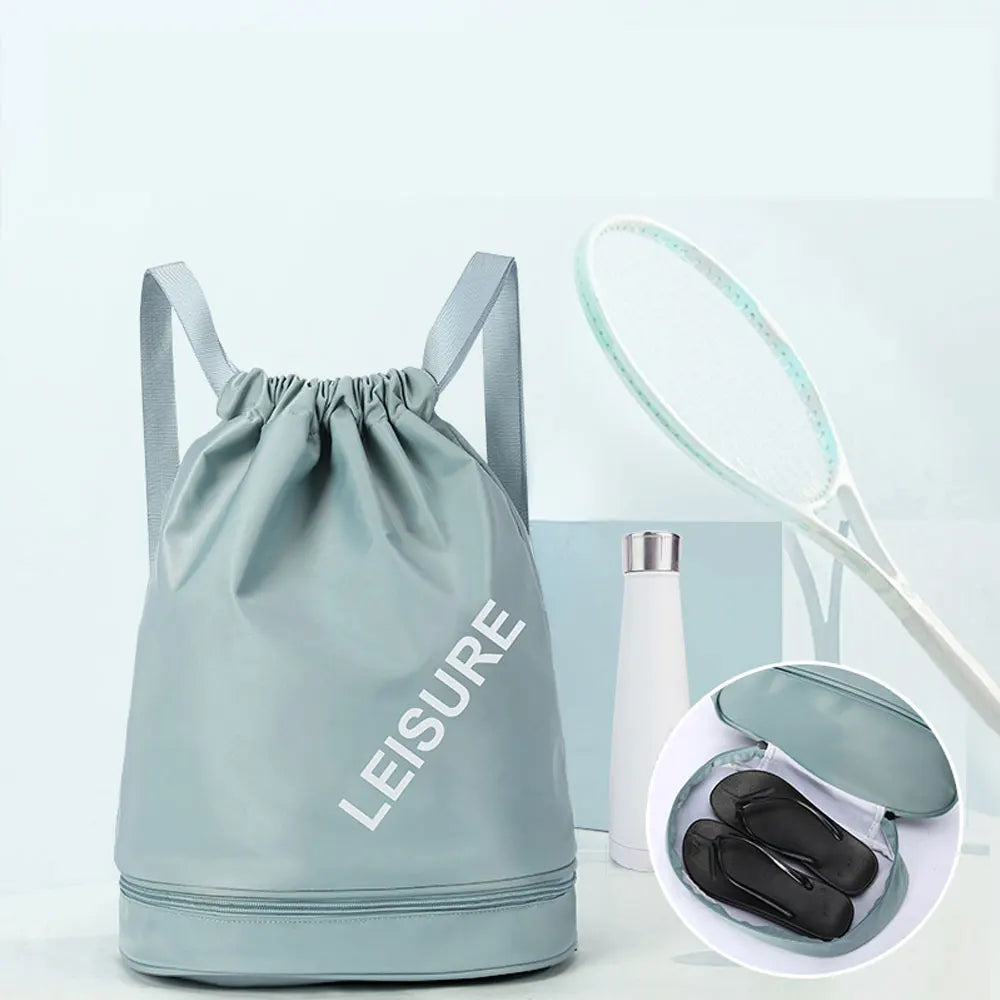 Women's Large Capacity Sports Travel Bag Gym Fitness Swimming Handbag Backpack