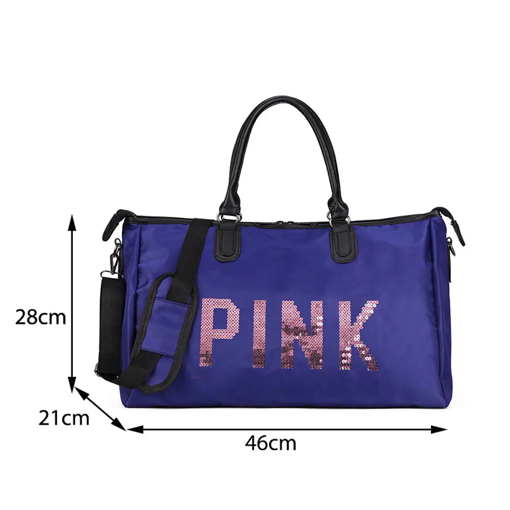 Women Gym Yoga Fitness Travel Bag Crossbody Shoulder Bag