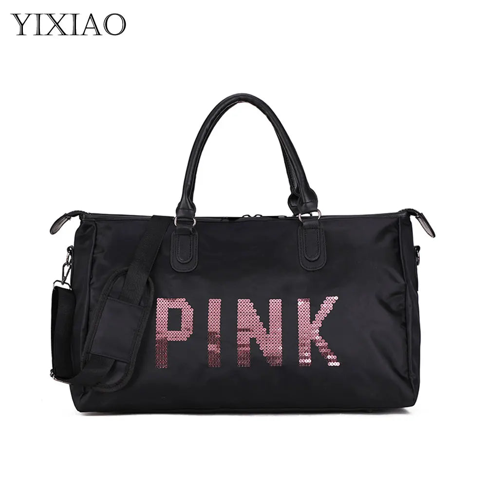 Women Gym Yoga Fitness Travel Bag Crossbody Shoulder Bag