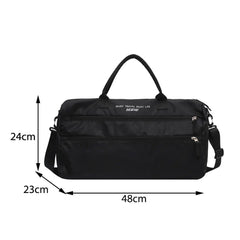 Women Sports Gym Fitness Yoga Crossbody Shoulder Bag Large Capacity Bag