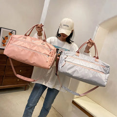 Women Sports Gym Fitness Yoga Crossbody Shoulder Bag Large Capacity Bag
