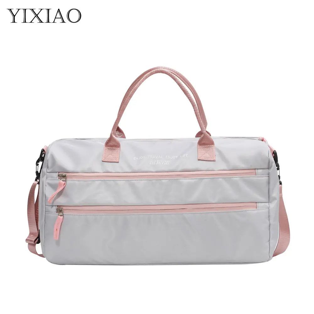 Women Sports Gym Fitness Yoga Crossbody Shoulder Bag Large Capacity Bag