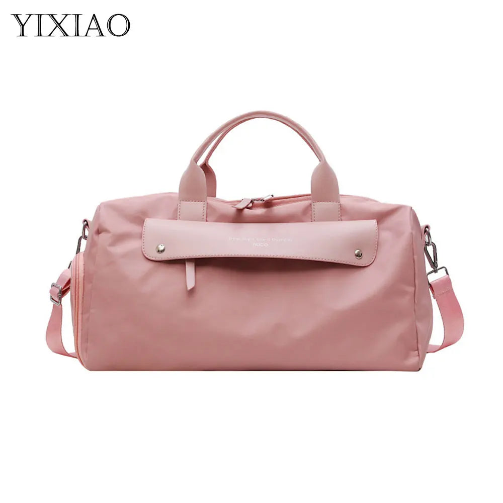 Large Capacity Gym Yoga Bag Waterproof Handbag Unsiex Outdoor Sport Shoulder Bag