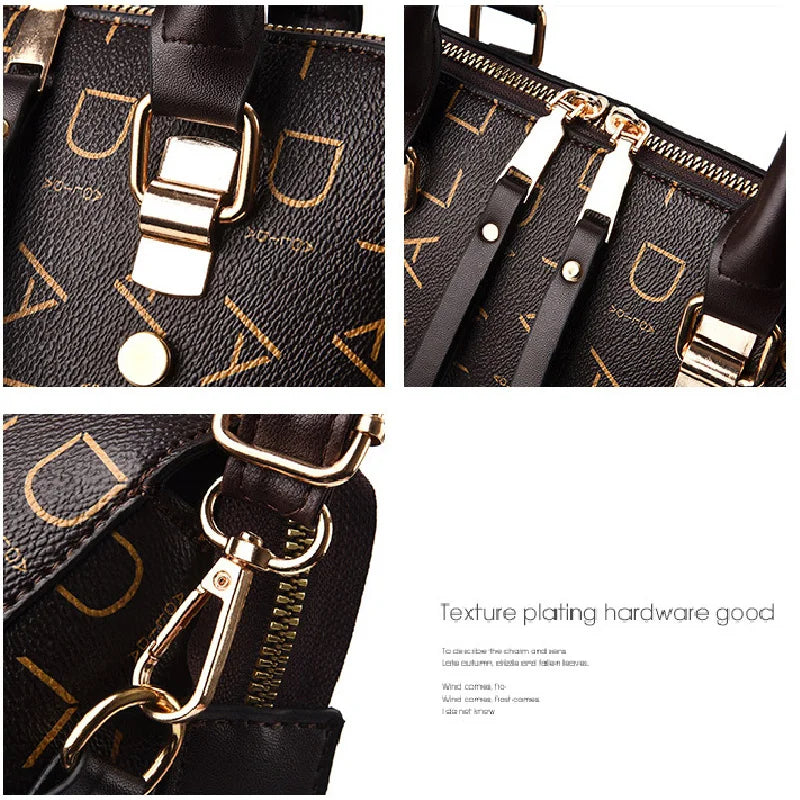 YIZHONG Women Shoulder Bag Messenger Bags Large Capacity Leather Purses
