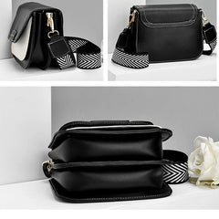 YIZHONG Leather Bear Pendant Shoulder Bag Crossbody Bags for Women