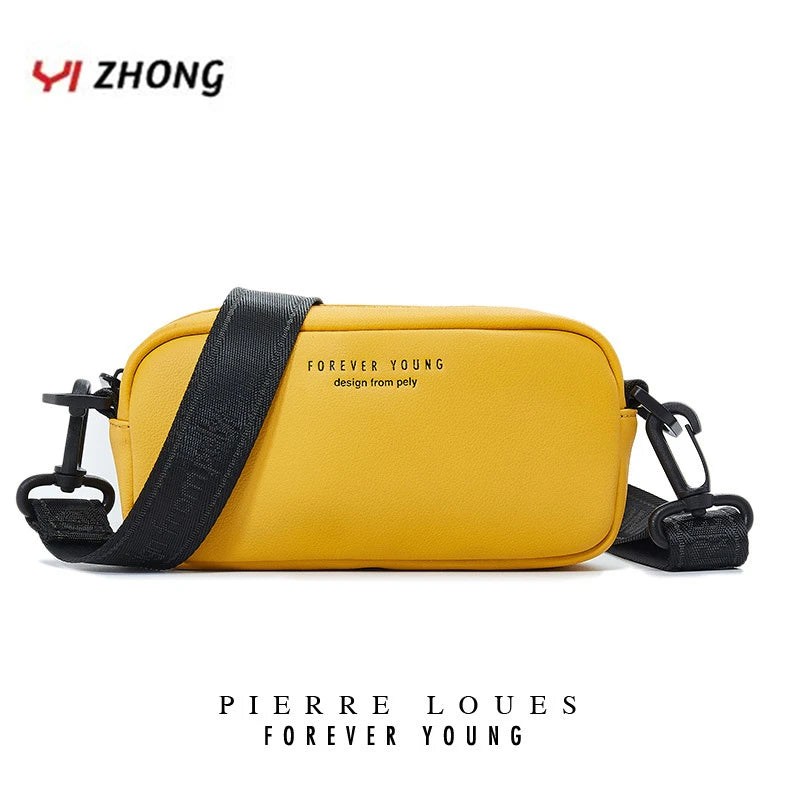 YIZHONG Leather Shoulder Bag Soft Purses Handbags Small Crossbody Bags Women