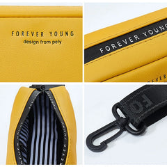 YIZHONG Leather Shoulder Bag Soft Purses Handbags Small Crossbody Bags Women