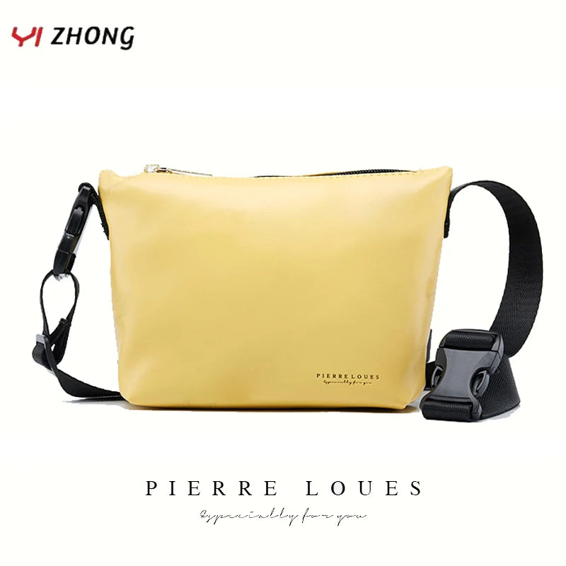 YIZHONG Leather Small Fresh Shoulder Bag Handbags Women Bags Large Capacity