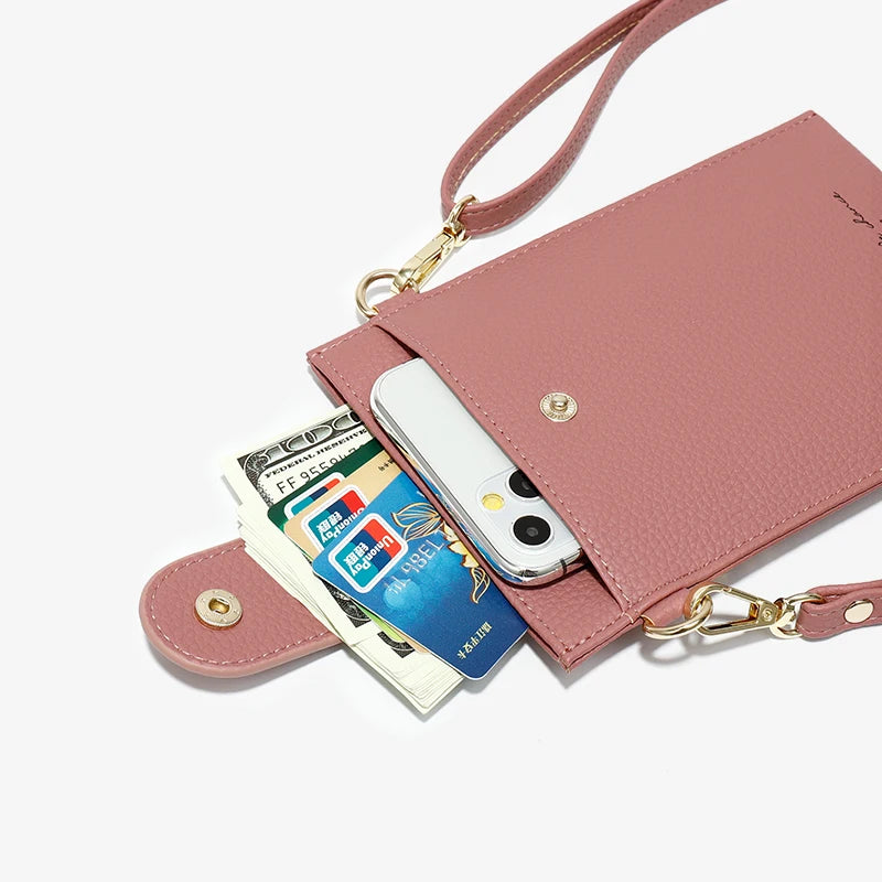 Women Crossbody Bag Pu Leather Ladies Messenger Purse