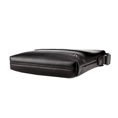YUES KANGAROO Men Business Messenger Bag PU Leather Shoulder Bag