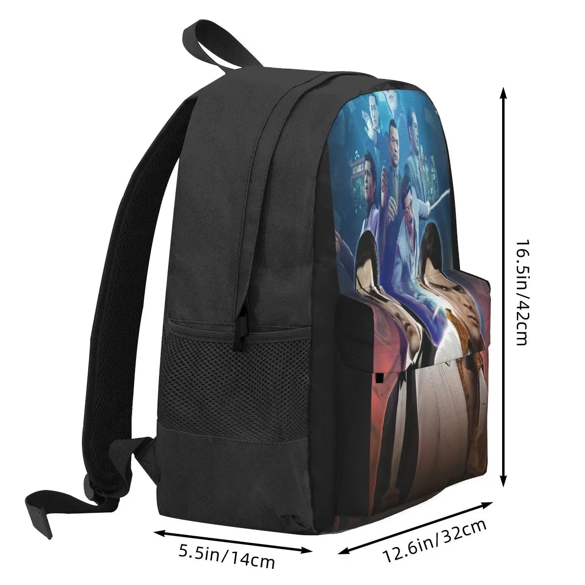 Yakuza 0 Poster Backpack - Men's and Women's Bags