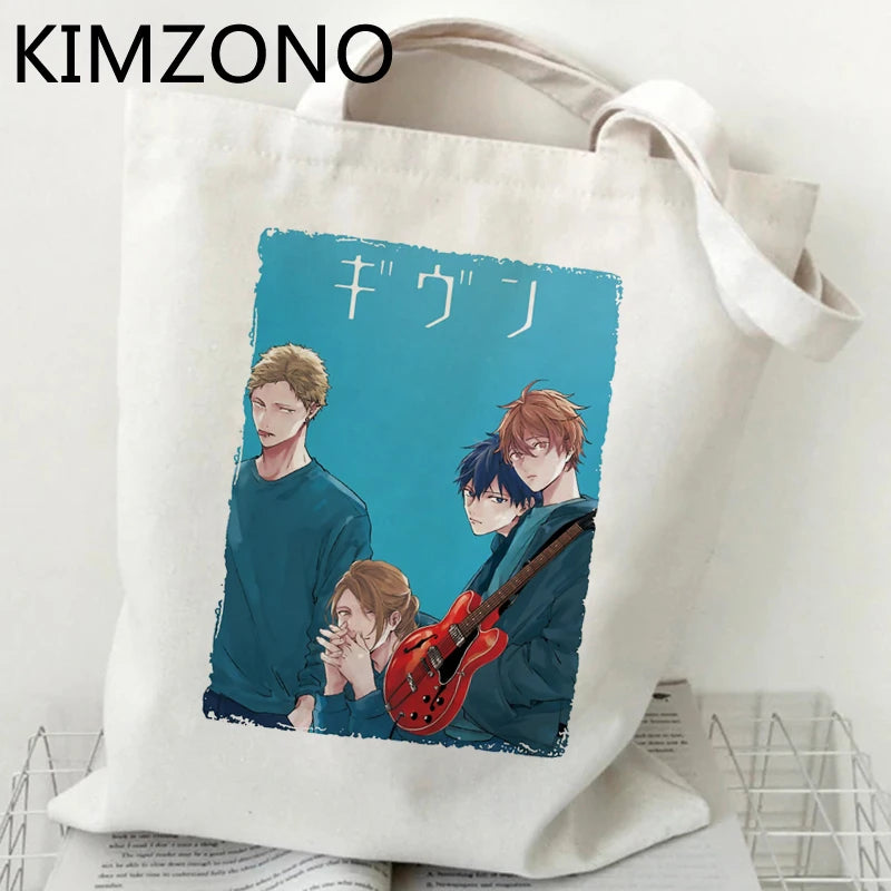Yaoi Given Shopping Bag Eco Tote Canvas Handbag